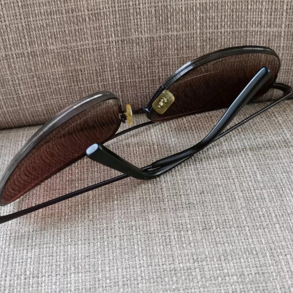 Hummer Men Eyeglasses/Sunglasses Frame Black Half Rim Glasses Overcast H336 - Picture 6 of 14